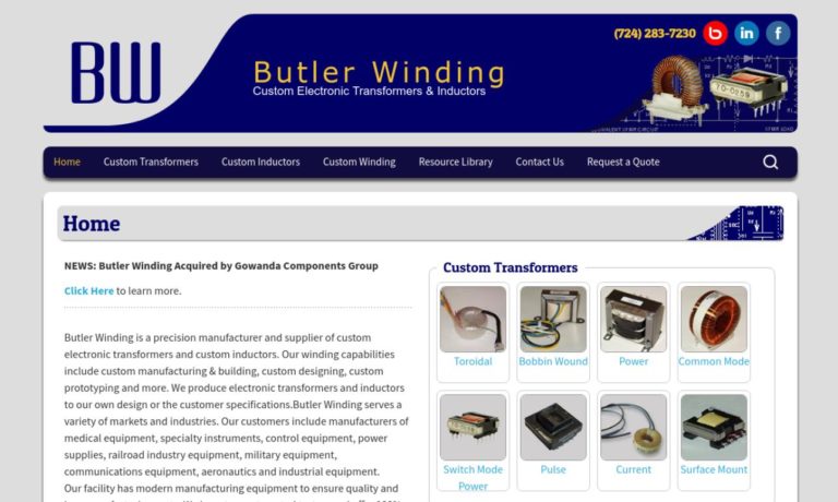 Butler Winding