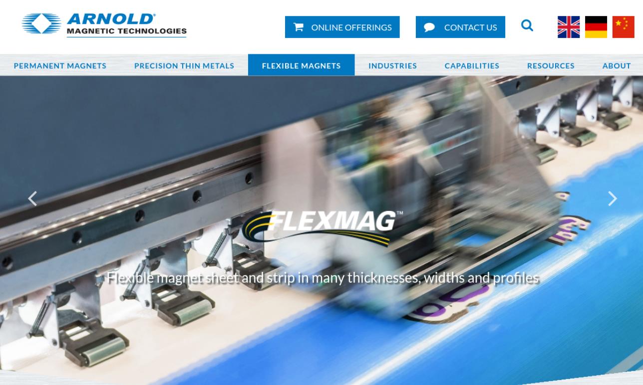 Flexmag Industries, Inc. Division of Arnold Magnetic Technologies